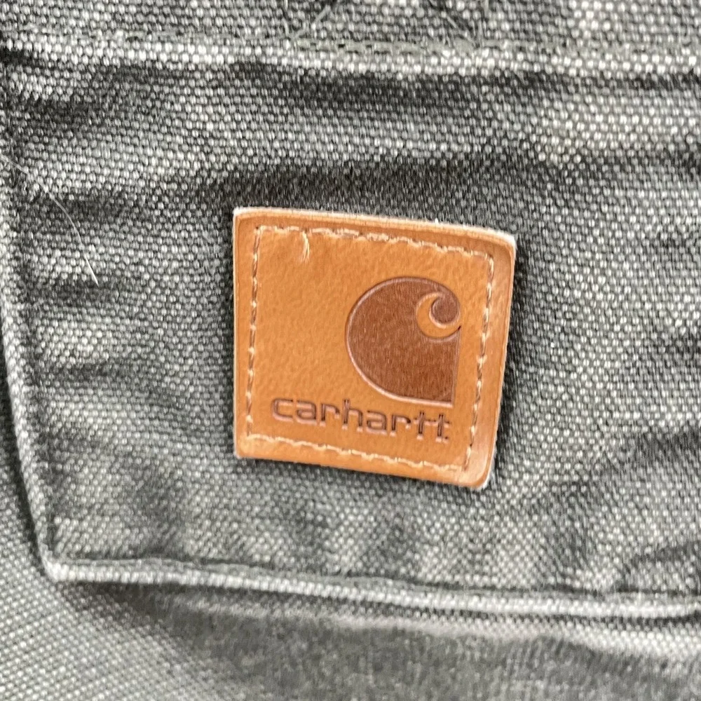 VTG Carhartt J284 Jacket Mens XL Canvas Sherpa Lined Barn Chore Workwear Utility